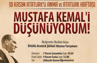 Ataşehirli Çocuklar Atatürk’ü Şiirlerle Anacak
