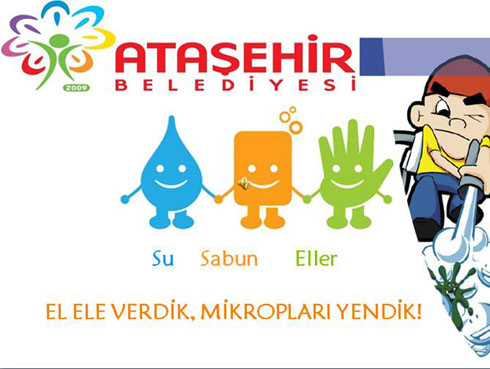 Ataşehirli Çocuklar El Ele Verecek Mikropları Yenecek