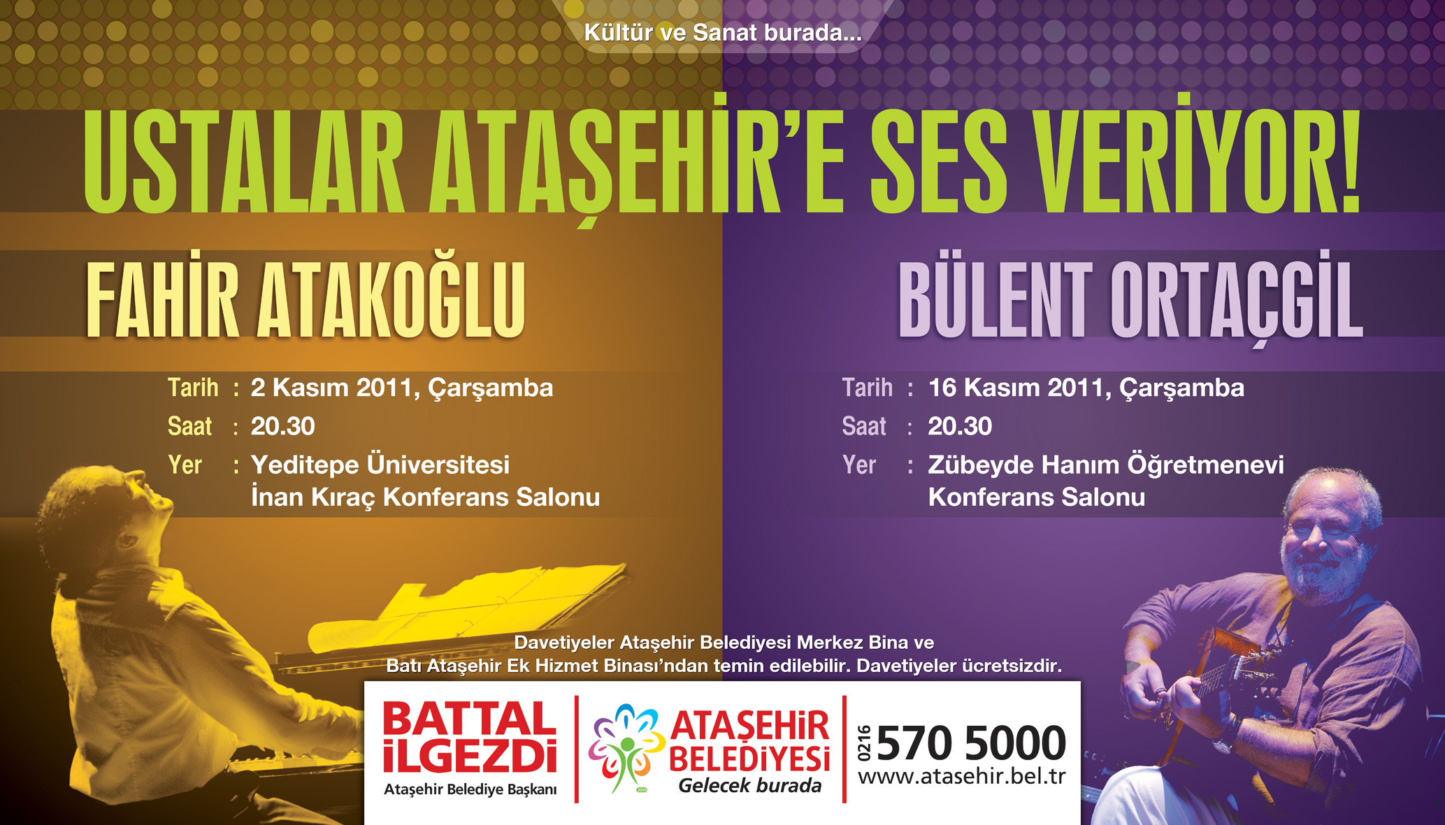 Ustalar Ataşehir’e “Ses Vermeye” Devam Ediyor...