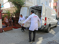 ATAŞEHİR BELEDİYESİ’NDEN SEL MAĞDURLARINA YARDIM