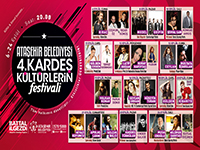 “Kardeş Kültürlerin Festivali” 6 Eylül’de başlıyor
