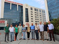 ATAŞEHİRLİ MUHTARLAR KAMPA GİRDİ