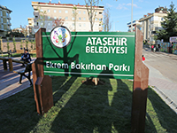 İNÖNÜ MAHALLESİ’NDE EKREM BAKIRHAN PARKI HİZMETE GİRDİ