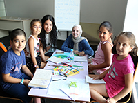 ATAŞEHİRLİ ÇOCUKLAR VE AIESEC ÖĞRETMENLERİ BİR ARADA