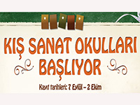 Kışın en renkli sanat atölyesi başlıyor