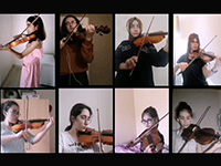 SANAT EĞİTİMLERİNDE ÖĞRENDİKLERİNİ  ONLİNE YIL SONU GÖSTERİSİNDE SUNDULAR