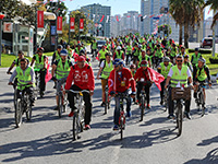 ATAŞEHİR’DE PEDALLAR CUMHURİYET İÇİN ATILDI