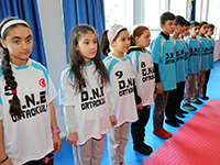 ÇOCUKLAR SPOR SINIFINA KAVUŞTU