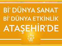 SANAT EĞİTİMLERİNE KATILAN ATAŞEHİRLİLER YETENEKLERİNİ ONLİNE SERGİLEYECEK