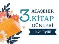 ATAŞEHİR 3. KİTAP GÜNLERİ BAŞLIYOR