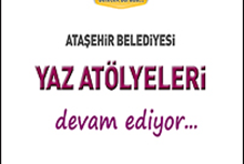 Ataşehirli Çocuklar Yaz Atölyelerinde yeteneklerini sergiliyor