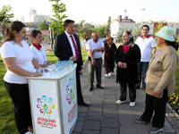 Ataşehir Belediyesi parklarda halkı dinliyor