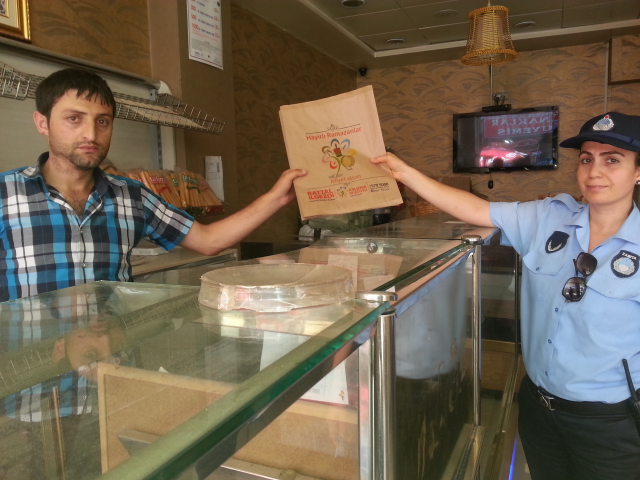 Ataşehir'de Çevre Dostu Pide Kağıdı