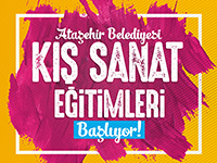 Kış Sanat Okulları başlıyor