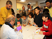 BEHİÇ AK ÇOCUK OKURLARIYLA BULUŞTU