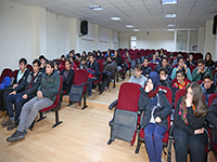 ÖĞRENCİLERE BAĞIMLILIKLA MÜCADELE SEMİNERİ VERİLDİ