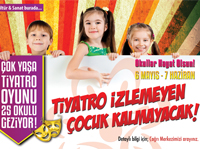 “Ataşehir’de Tiyatro İzlemeyen Çocuk Kalmasın”