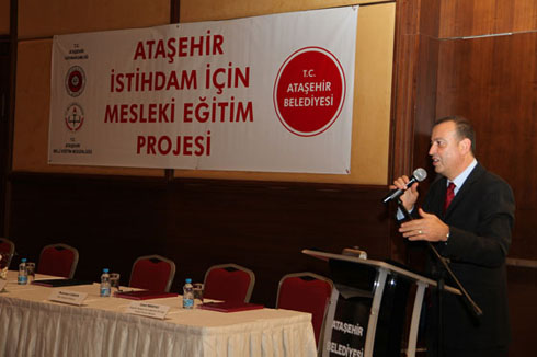 Ataşehir’de İstihdam İçin Mesleki Eğitim Projesi İşbirliği Protokolü İmzalandı