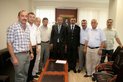 Başkanı Ziyaret Ettiler