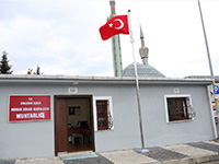MİMAR SİNAN MAHALLESİ YENİ MUHTARLIK BİNASINA KAVUŞTU
