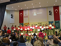 “ATA HAVA VE UZAY İZCİ GRUBU” YEMİNLERİNİ ETTİ