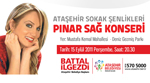 THM'nin Genç ve Özgür Sesi Pınar Sağ Ataşehir'de