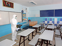 ATAŞEHİR’DE OKULLAR LGS ÖNCESİ DEZENFEKTE EDİLDİ