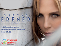 Ataşehir’de yaz konserleri Sertap Erener ile başlıyor.