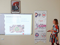 YARATICI PROJELERİNİ SUNDULAR