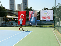 ULUSLARARASI ATAŞEHİR BELEDİYE BAŞKANLIĞI  TENİS TURNUVASI BAŞLADI