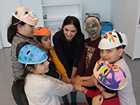 ÇOCUKLAR SÖMESTR ŞENLİĞİNDE EĞLENDİ
