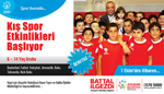 Yeni Dönem Kış Spor Okulları Başlıyor