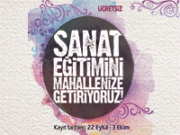 Ataşehir Belediyesi Sanat’ı Mahallenize Getiriyor