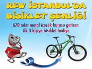 REW İstanbul’da “Kutu Kutu Bisiklet”