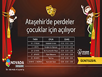 Ataşehir’de perdeler çocuklar için açılıyor