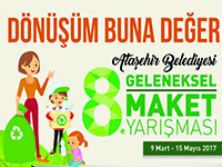 8. GELENEKSEL MAKET YARIŞMASI BAŞLIYOR