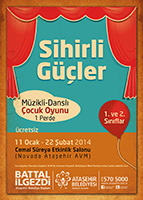 Ataşehirli minikler tiyatroyu çok sevdi