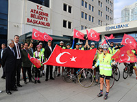BİSİKLETLİLER, ANITKABİR YOLUNDA