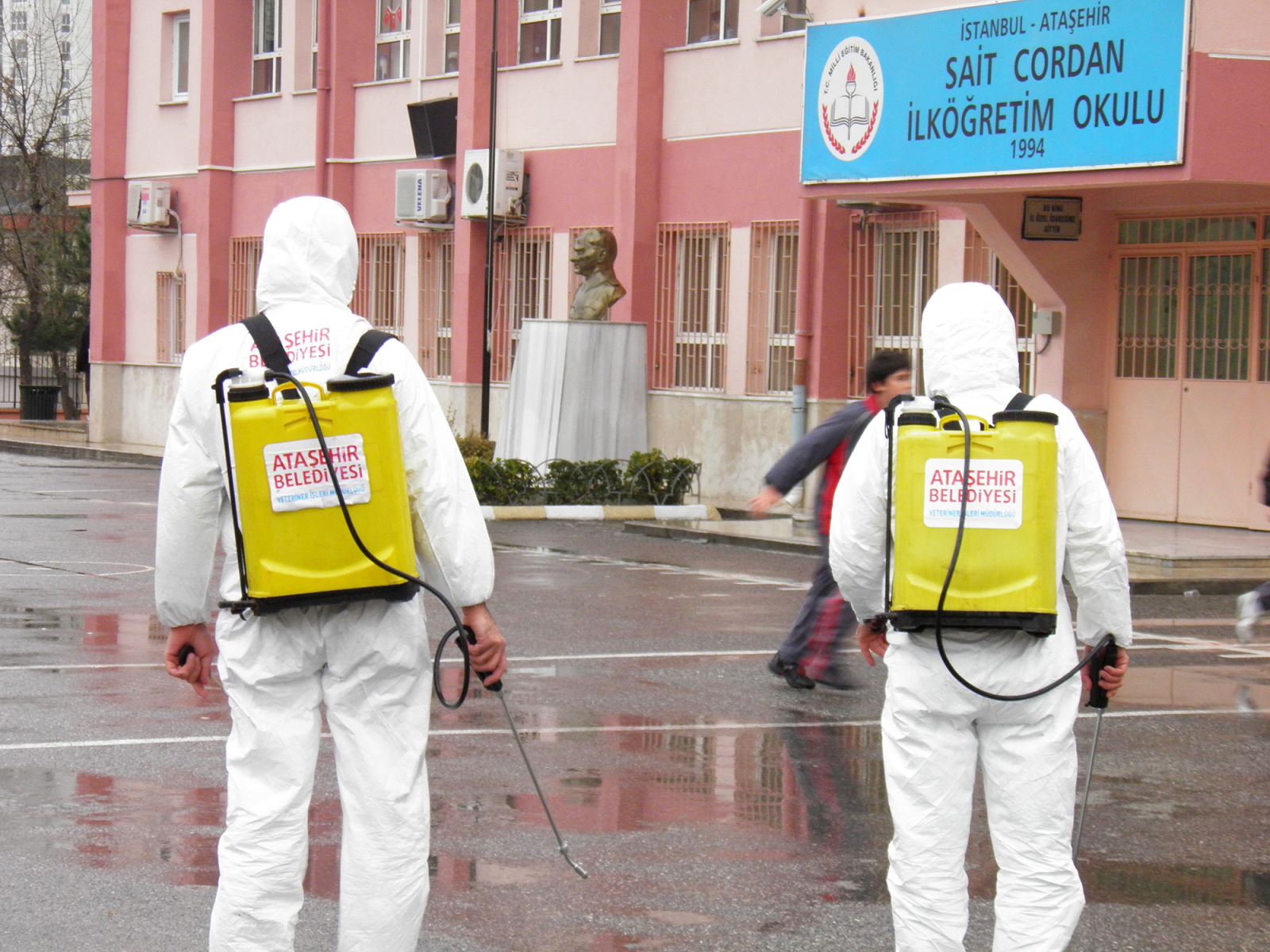 Dezenfeksiyon çalışmaları yoğunlaştırıldı