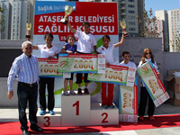 Ataşehir’de bin kişi sağlığa koştu