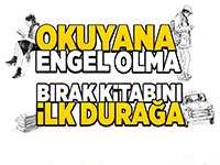 “BU TAKSİDE KİTAP VAR” PROJESİNE SEN DE DESTEK OL!