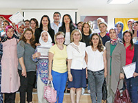 160 kursiyer sertifika ve katılım belgesi aldı